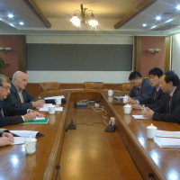 The first meeting of the Third Council of Confucius Institute at University of Latvia in South China Normal University