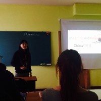 Confucius Classroom at Rezekne University held the ethnic and religion in China lecture