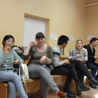 汉语角活动在拉脱维亚大学人文学院举行