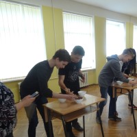 A Series of Chinese Fun Games was held in Riga No.34 Secondary School