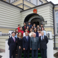 第十三届“汉语桥”总结大会在中国驻拉脱维亚大使馆顺利举行