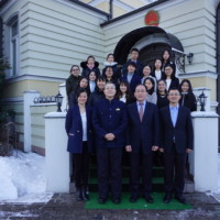 LUCI Chinese Teachers Attended the Reception in Chinese Embassy in Latvia and the Meeting for the 15th ‘Chinese Bridge’ Chinese Competition