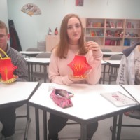 Riga No.34 Secondary School Confucius Classroom Lantern Festival Experience Activity