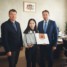 Volunteer Chinese Teacher Zhao Qian Received Gratitute Letter from Rezekne City Government and Rezekne Academy of Technologies