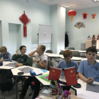 Chinese Culture Experience :Calligraphy–Riga 34 Secondary School
