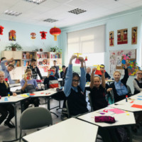 Chinese Culture Experience：Hanfu Origami — Riga 34 Secondary School Confucius Classroom