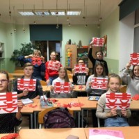 Jelgava Spidola Gymnasium Experienced the Chinese Paper-cutting