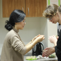 the Chinese Cultural Experience of Making Dumplings — Riga 34 Secondary School