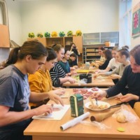 The Confucius Classroom at Riga Culture Secondary School held dumplings-making activity to celebrate the Lantern Festival