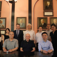 Delegation of Foreign Affairs Office of Guangdong Province Visits Confucius Institute at the University of Latvia