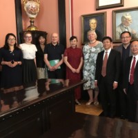 Delegation from Jinan University paid a visit to University of Latvia