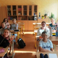 Teachers and Students Celebrate Mid-Autumn Festival In Jelgavas Spidolas Middle School