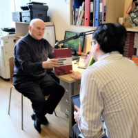 Professor Pildgovics Was Interviewed by Guangming Daily