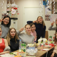 the Chinese Cultural Experience Activity of Eating Hot-Pot in Confucius Classroom at Riga No.34 Secondary School