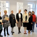 An Exhibition Was Held by a Latvian Artist at Daugavpils University ——The Innovation of Combining Chinese Calligraphy and European Culture