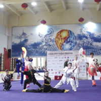 the Opening Ceremony of the 8th Latvia Open Wushu Championships Was Successfully Held