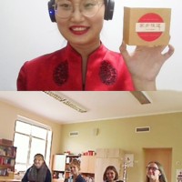 The Online National Day and Mid-Autumn Festival Cultural Class was Successfully Held in Confucius Classroom at Riga Culture Secondary School