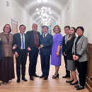 Chinese Ambassador Tang Songgen and Director of the Confucius Institute at the University of Latvia He Dong visited Jekabpils Middle School 中国驻拉脱维亚大使唐松根、拉脱维亚大学孔子学院院长何东访问叶卡布皮尔斯中学