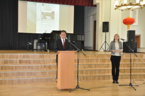 中国驻拉脱维亚大使馆大使黄勇讲话