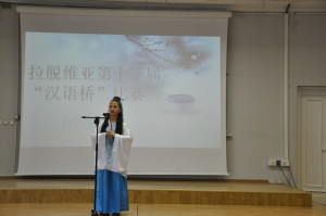 小学组冠军选手表演