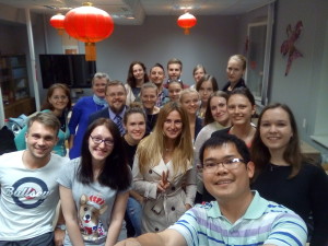 初级班师生共庆中秋