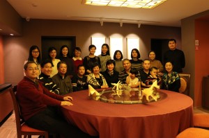 味道中餐馆庆贺活动大合照