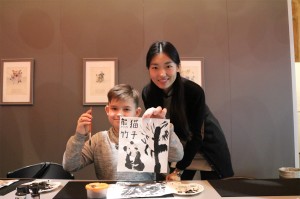 小朋友展示作品