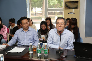 中方院长尚劝余介绍孔院