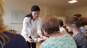 汉语教师请大家品茶