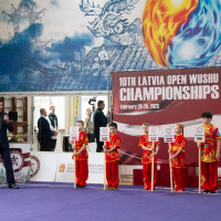 The Opening Ceremony of the 10th Latvia Wushu Open Championships was Held
