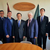 Chinese Ambassador to Latvia Tang Songgen visited Ventspils University of Applied Sciences